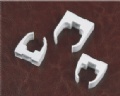 Saddle type clip