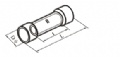 Insulated butt connectors