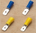 Insulated male disconnects