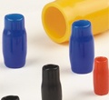 Vinyl wire end caps